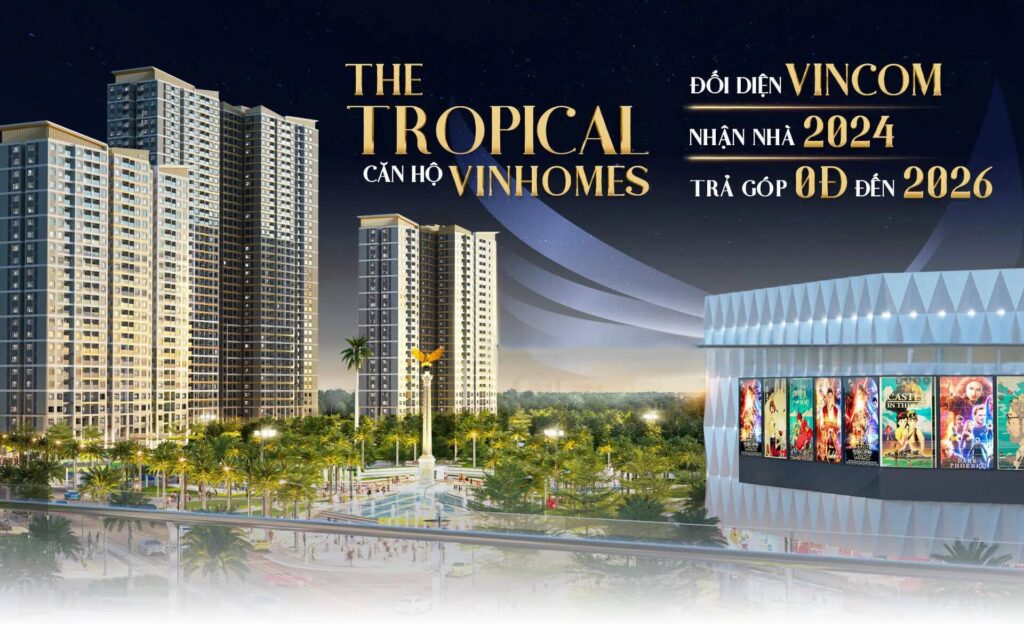phân khu The Tropical Vinhomes Grand Park