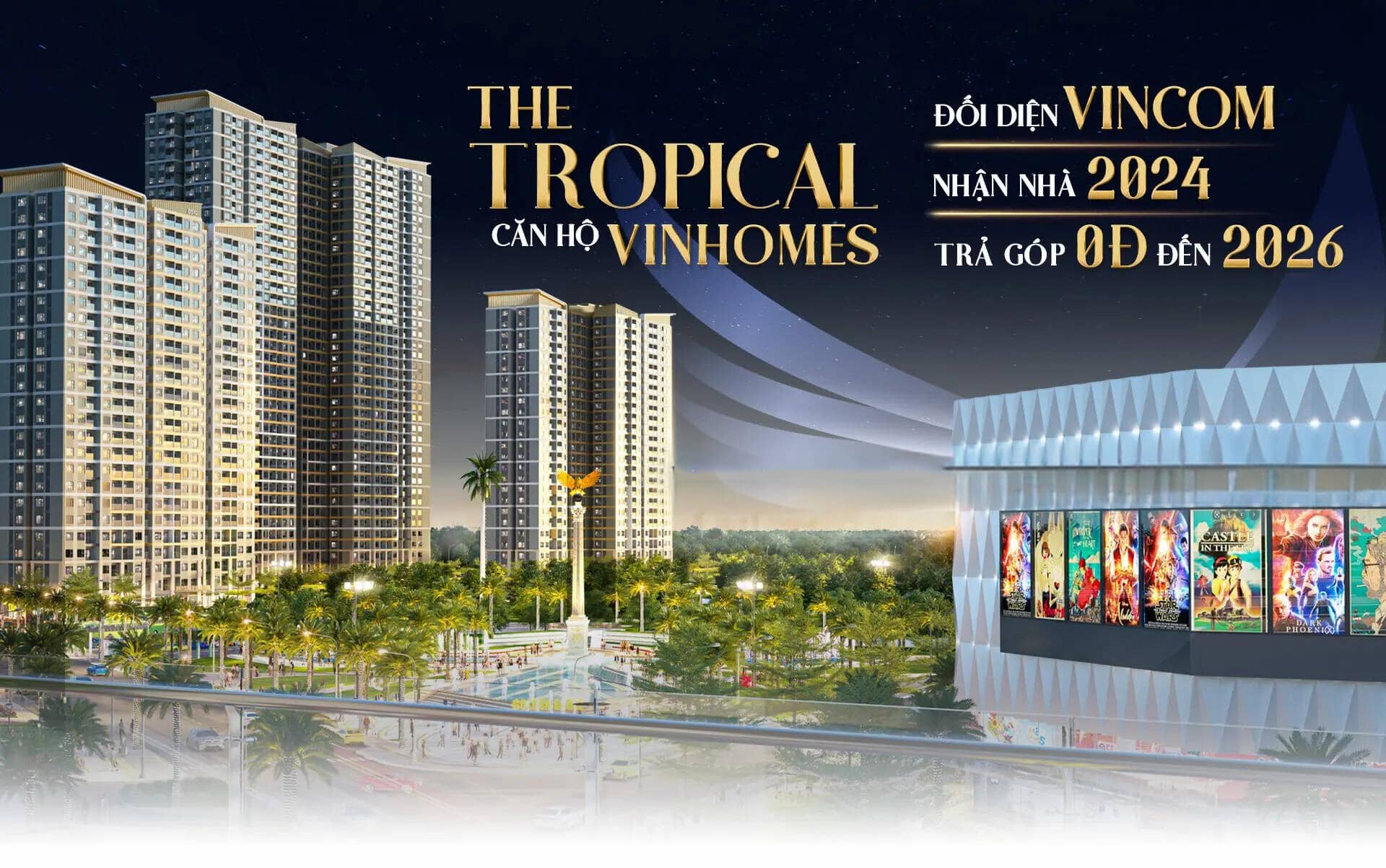 phân khu The Tropical Vinhomes Grand Park