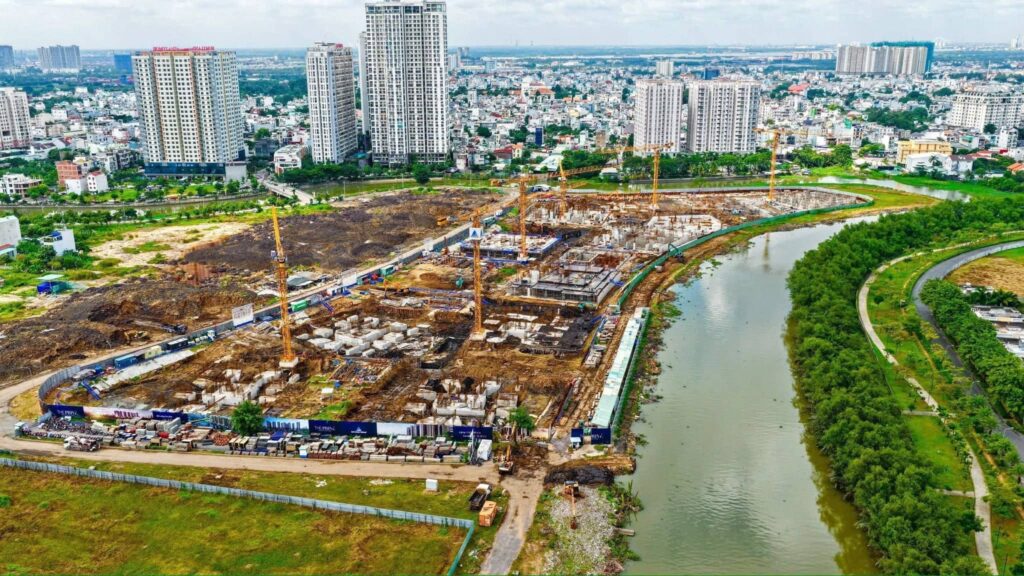 Cập nhật tiến độ dự án The Privé tháng 07/2025