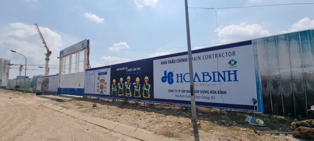 Nhà thầu Hòa Bình đơn vị thi công  dự án The Privé