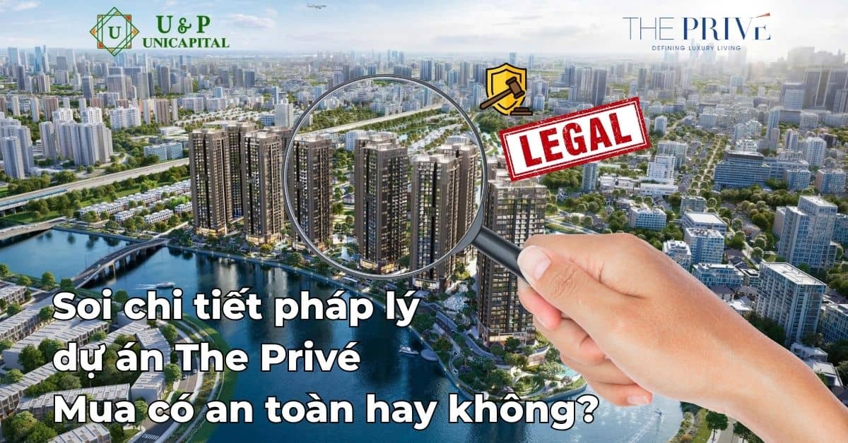 Soi chi tiết pháp lý dự án The Privé: Mua có an toàn hay không?