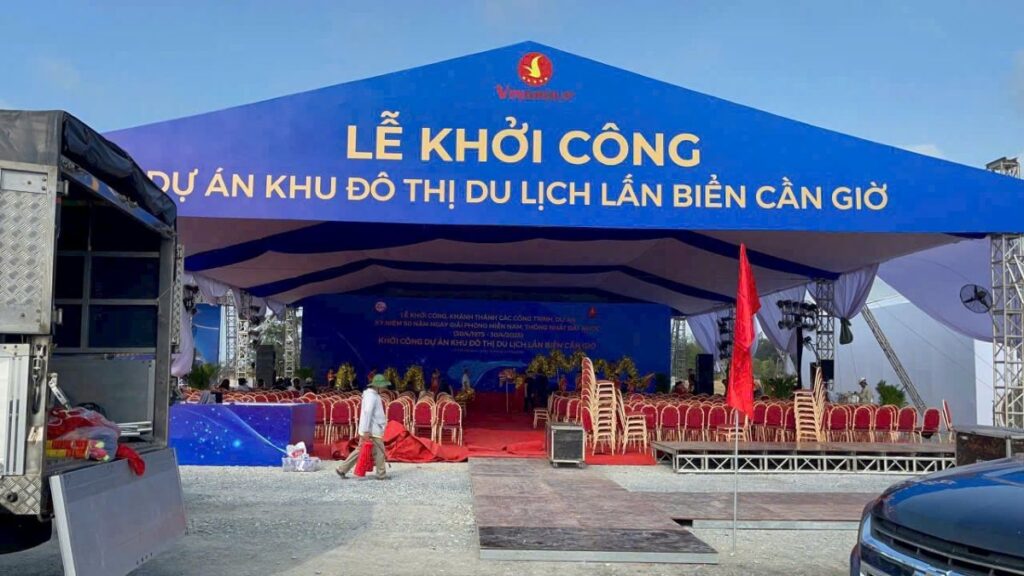 Lễ khởi công dự án Vinhomes Green Paradise Cần Giờ