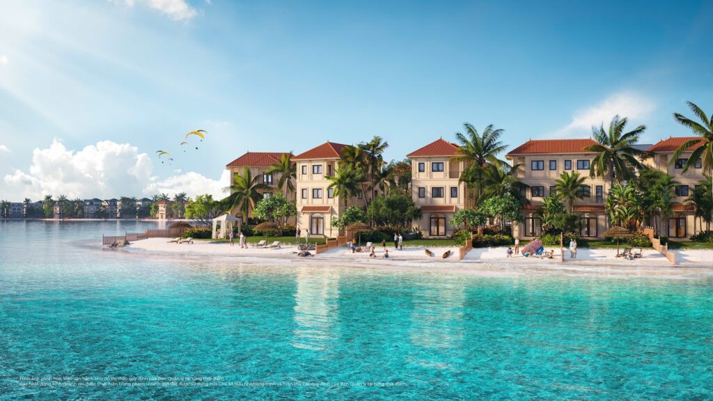 Phối cảnh Biệt thự sở hữu lâu dài Vinhomes Green Paradise Cần Giờ
