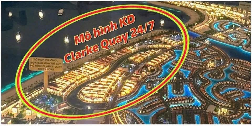 Phối cảnh quỹ căn Clake Quay Vinhomes Green Paradise