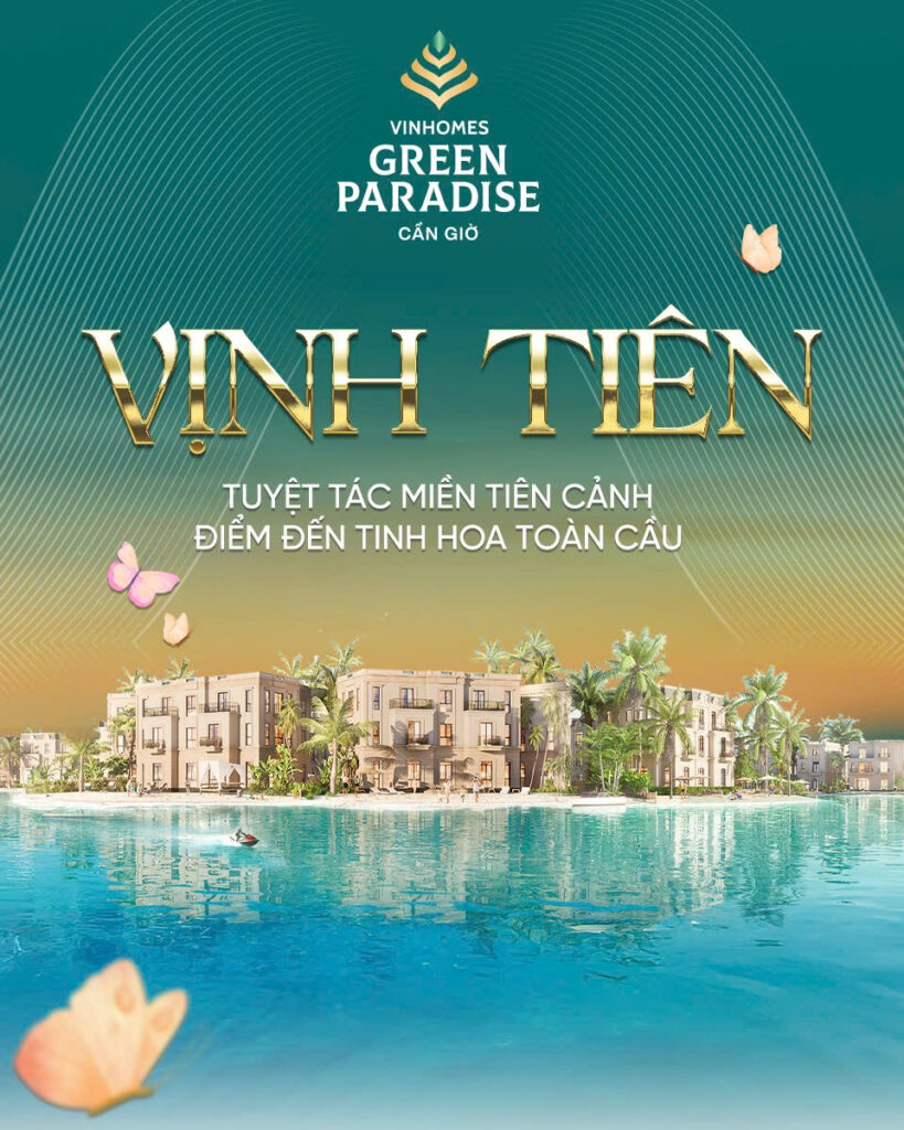 Vinh tiên Thiên đường giải trí mua sắm nghỉ dưỡng Vinhomes Green Paradise