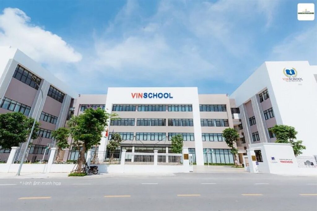 Phối cảnh Vinschool Vinhomes Green Paradise Cần Giờ